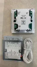 Controlador de temperatura con pantalla táctil, termorregulador, luz trasera negra, termostato de pared eléctrico, WiFi, 110V, 120V, 230V