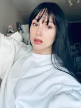 VICWIG-Peluca de cabello sintético liso con flequillo para mujer, pelo largo de 24 pulgadas, resistente al calor, color rosa, Cosplay