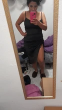 NewAsia-vestido de satén fruncido para mujer, cordón y Vestido largo con tirantes finos, cuello de capó, Espalda descubierta, Sexy, para fiesta, verano 2020