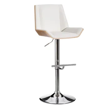

NATURAL rotary stool White 53X50X96