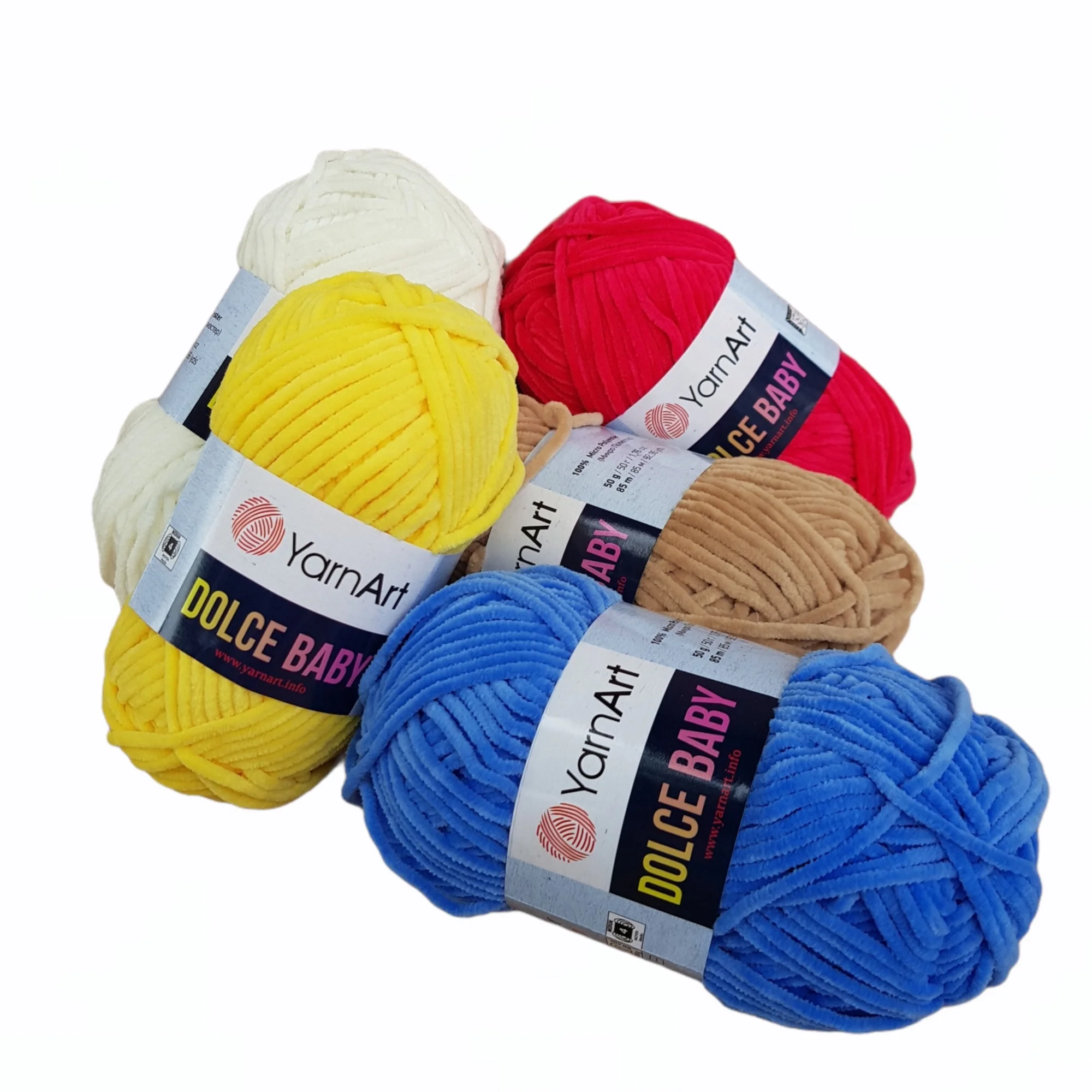 Детская бархатная пряжа Yarnart Dolce 50gr-85mt % 100 микро полиэстер Amigurumi одеяла свитеры
