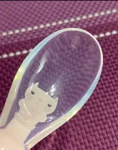 Cuchara de silicona suave con caja de almacenamiento para bebé, cuchara con sensor de temperatura, herramienta de alimentación infantil, utensilios de entrenamiento para recién nacidos, vajilla para niños