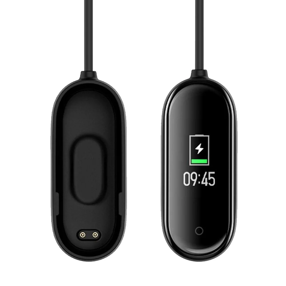Chargeur de replacement for SmartBand Xiaomi Mi Band 4 replacement with original design with USB cable and plug adapter with pin Chargeur de replacement for SmartBand Xiaomi Mi Band 4 replacement with original design with USB cable and plug adapter with pin