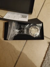 Winner-Reloj de pulsera para hombre, transparente, brillante, movimiento de engranaje, masculino