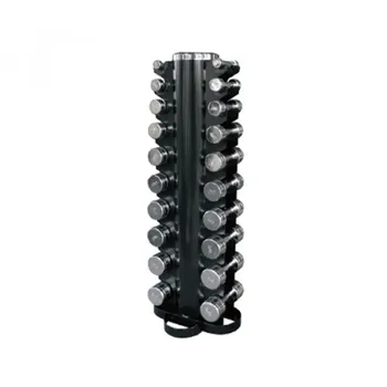 

Rack for dumbbells vertical for 10 pairs