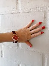 Conjunto de relojes de pulsera magnéticos para mujer, pulsera cuadrada de lujo de cuarzo, reloj de vestir femenino