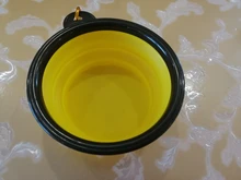 Dish Dog-Bowl Food-Container Water-Feeder Foldable Travel Silicone Puppy Outdoor Doggy