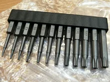 Bits Drill-Bit Screw-Driver Hand-Tools Flat-Head Tamper-Proof 50mm Hex Torx Security