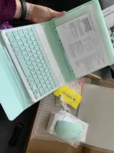 Para iPad 10,2, 2019, 2020, 9,7, 2017, 2018 5 6 7th 8th generación ratón de teclado caso para iPad aire 1 2 3 4 10,9 Pro 9,7 10,5 11 cubierta