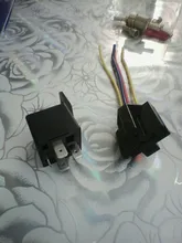 Automotive-Relay Relay Socket Copper-Terminal 4pin Waterproof 12V 40A 5pin with Black