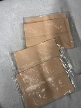 Hoja de piel para práctica de tatuajes, kit de tatuaje liso en blanco por 5 unidades/lote, 20x15cm, para aprendices de tatuaje, número del modelo STPS01-5