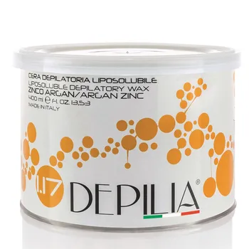 

JAR DEPILATORY WAX FAT SOLUBLE ZINC ARGAN 1. 17 400ML WAXING DEPILA