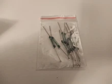 Interruptor de lengüeta de cristal para coche, interruptor de MKA-14103 de 10 Uds., N/O Reed, 10-15AT, 2x14mm A