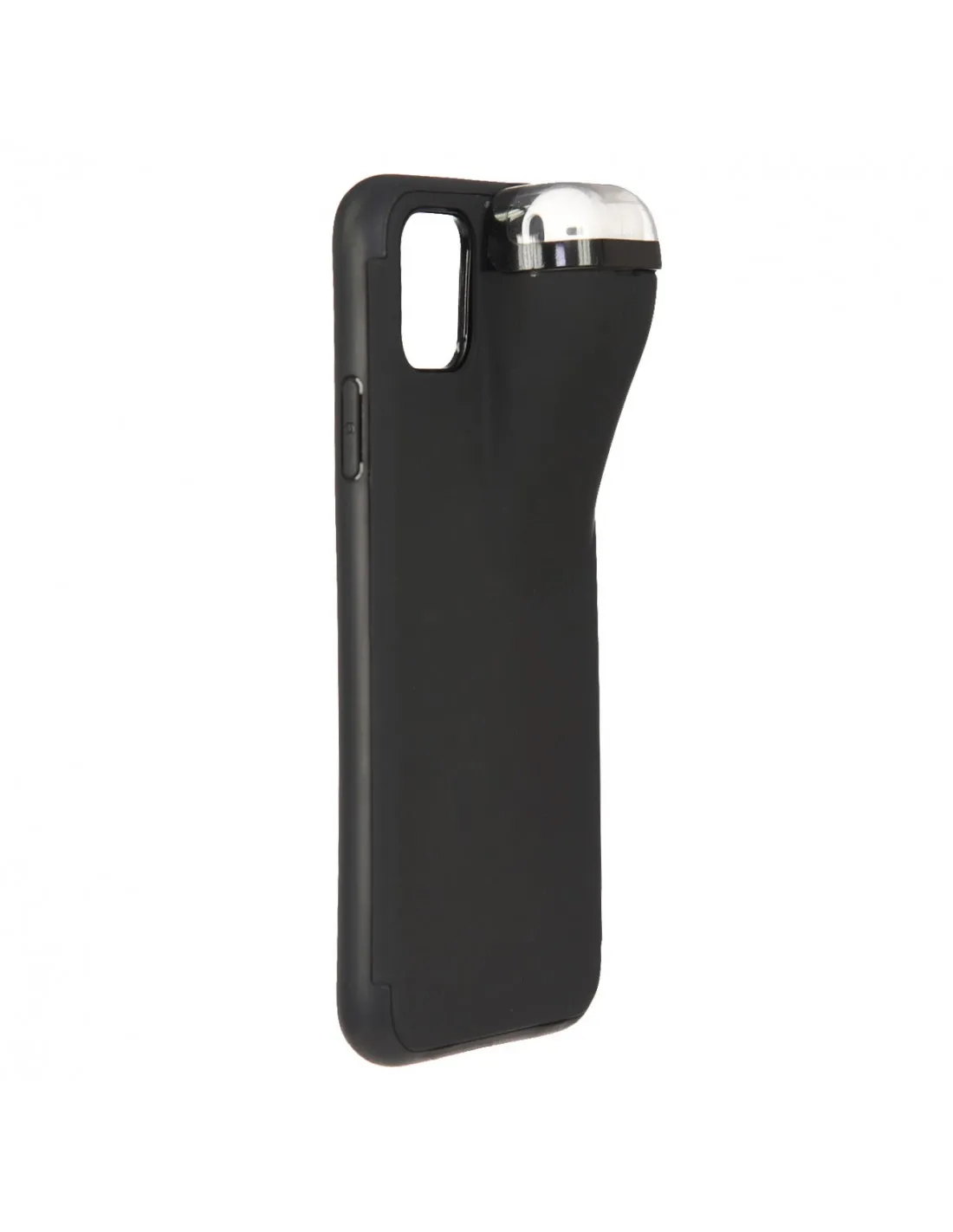 Black headphone Holder case for iPhone 11 Pro Max