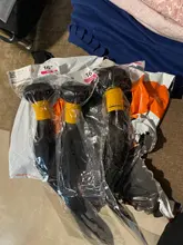 Missanna-mechones de tejido suave brasileño, extensiones de cabello humano Remy Natural grueso, 30, 32, 34, 36, 38 y 40 pulgadas, 1/3/4 Uds.