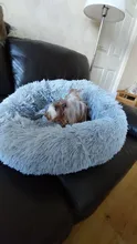 Pet bed for dog donut bed plush cat bed accessories kennels for dogs mascotas productos