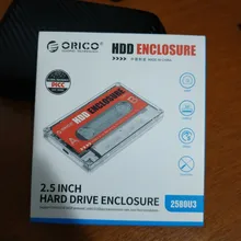 HDD Enclosure Case Stickers External-Hard-Drive-Case DIY Transparent SATA USB3.0 7-9.5mm