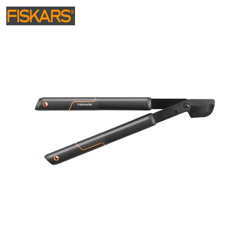 Малый плоскостной сучкорез Fiskars с загнутыми лезвиями SingleStep™(1001432