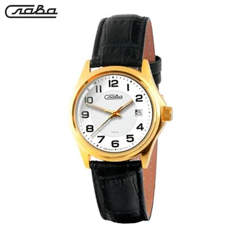 

Quartz wrist watch Slava Tradition 1259379/2115-300 unisex