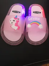 Zapatillas LED para niños y niñas, sandalias de baño para bebés, zapatos ligeros, 2020