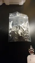 20 unids / lote encantos de pata de Color plata antigua colgante de pata de perro encantos lindos encantos de pata de gato para hacer joyas artesanía DIY