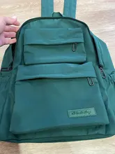 Mochila impermeable de nailon para mujer