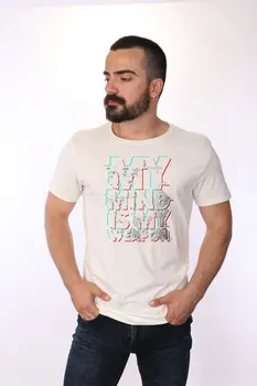 

Angemiel Wear My Mind My Silahımdır Cotton White Men 'S T-Shirt