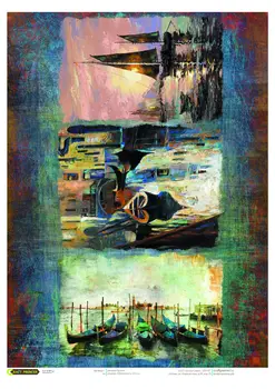 

Rice paper for Decoupage "" boats "," Craft Premier "", A3, 25 g/m cpd0658