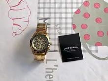 Winner-reloj mecánico automático para hombre, reloj de esqueleto de oro, Vintage, de marca superior, de lujo