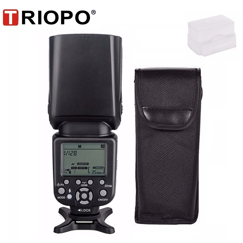 Беспроводная вспышка Triopo TR 586EX, TTL вспышка Speedlite для Nikon Canon EOS 550D 60D 6D 5D Mark II в качестве YONGNUO YN 568EX II|speedlite flash diffuser|speedlite 220exspeedlite 580ex ii flash | АлиЭкспресс