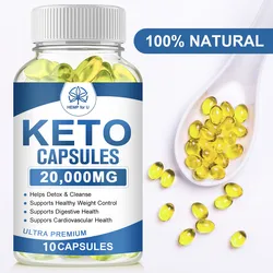 HFU Keto Capsules Natural Slimming Detox Loss Weight Products Relieve Pain and Anxiety Improve Sleeping Dietary Supplement    Sp