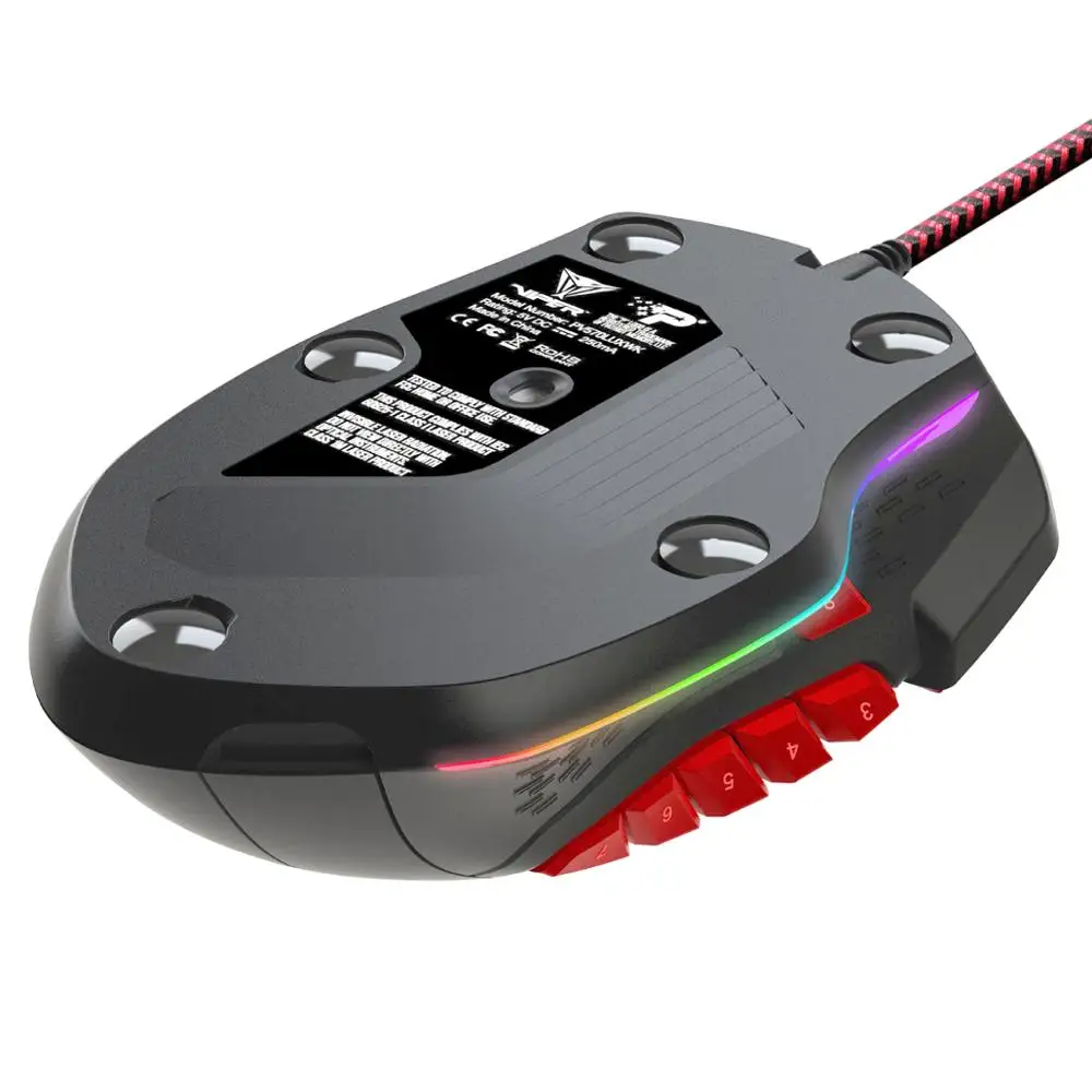 Компьютерная игровая мышь PATRIOT VIPER Gaming V570 RGB Laser