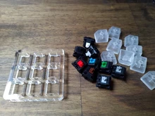 Acrylic Keyboard Tester Plastic Keycap Sampler for Cherry MX Switches