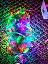 Lamps Led-String-Light Festoon Christmas-Decoration Outdoor Garland Party Waterproof