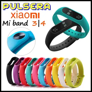 

Replacement part for Xiaomi Mi Band chain bracelet 3 | 4 Smartwach correa de Silicone Watch