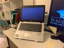 Soporte plegable para portátil, Base de refrigeración para Macbook Pro, ordenador portátil