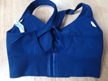 F.DYRAA mujeres Sujetador deportivo Push Up Crop superior femenino Fitness gimnasio sujetador hueco transpirable superior Sexy Running Yoga Bra ropa deportiva