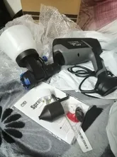 PROSTORMER-Pistola de pulverización eléctrica de 600W, 4 tamaños de boquilla, 1000ml, pulverizador de pintura HVLP para el hogar, control de flujo, aerógrafo, pulverización fácil