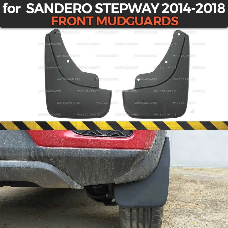 Guardabarros Renault Sandero 2014-2018, accesorios embellecedores para ruedas delanteras y traseras, guardabarros para salpicaduras Coche - AliExpress Automóviles y motocicletas