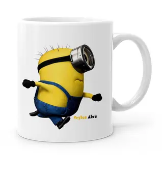

Personalized Minions White Mug Cup-19
