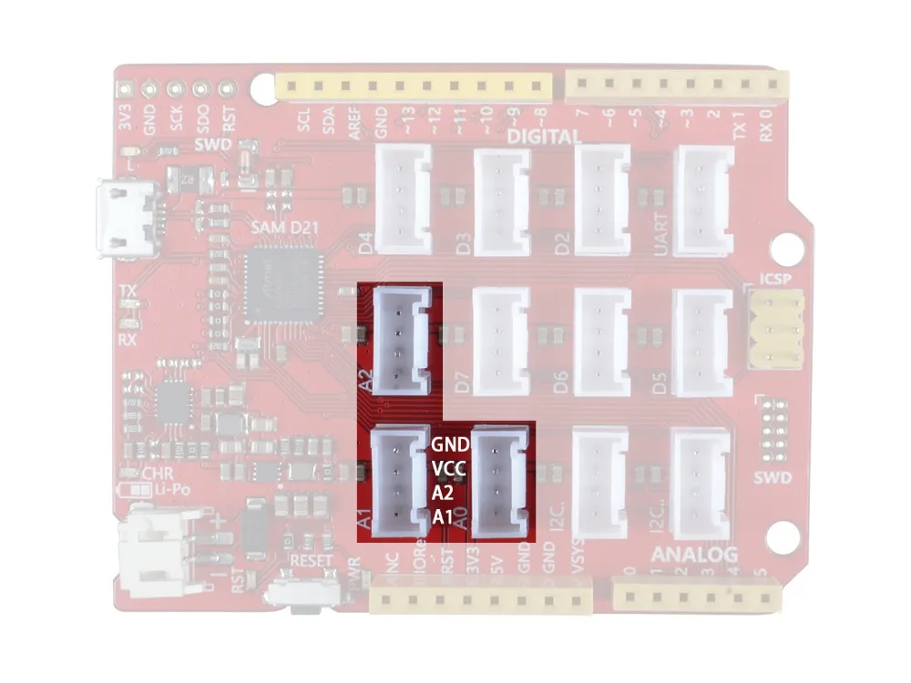 ShenzhenMaker магазин лотоса Cortex-M0+ макетная плата, Arduino, совестимая плата, украшенное мозаикой из драгоценных камней, 12 роща разъемы