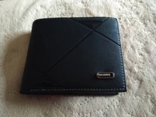 Billetera de cuero de negocios para Hombre, Billetera de marca de lujo, monedero delgado para Hombre, Billetera delgada para tarjetas de crédito, Portafoglio