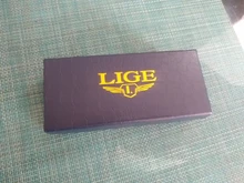 LIGE-Reloj analógico de cuero para Hombre, accesorio de pulsera resistente al agua con cronógrafo, marca de lujo deportivo de complemento masculino con diseño moderno, disponible en color azul, 2021