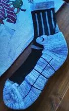 3 par/lote más gruesa de invierno térmico pesca calcetines de esquí de las mujeres de los hombres calcetines para correr y ciclismo deportes Thermosocks escalada senderismo Calcetines