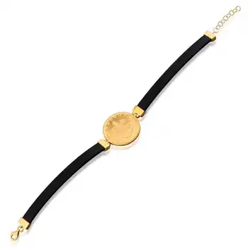 

Reşat Full Gold Rubber Bracelet 03-490-BLR03