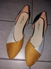 Zapatos planos de otoño MCCKLE para mujer, zapatos planos de PU con punta puntiaguda, zapatos planos informales poco profundos, nuevos zapatos sexis de talla grande para mujer