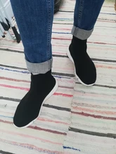 MWY-calcetines tobilleros transpirables para Mujer, zapatillas deportivas informales, zapatos de plataforma de cuña, suela suave