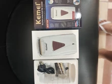 Razor Hair-Clipper Electric-Shaver Cordless Professional Kemei 0mm Bareheaded for Men