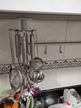 Organizador de ganchos de cocina, colgador de pared para secado de platos, soporte para tapa, accesorios de cocina, armario de almacenamiento