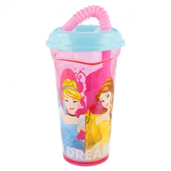 

CLEAR STRAW TUMBLER 400 ML | PRINCESS FRIENDSHIP ADVENTURES